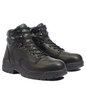 Timberland PRO Black Men's TiTAN 6" EH Alloy Toe Work Boots size 10.5 M